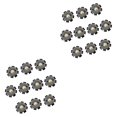 thumbnail image 4 of Eigraketly Clavos para zapatos, ayudas para entrenamiento de Golf, clavos de rosca impermeables resistentes a la intemperie, tornillos de pie de Como se muestra 2piezas, 4 of 6