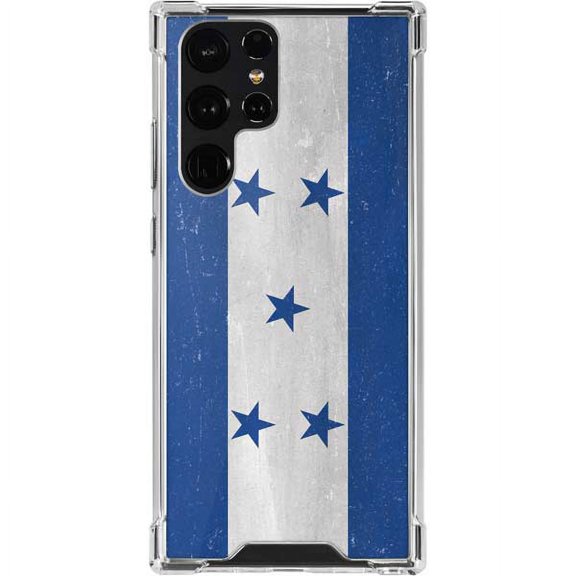 Skinit Countries of the World Honduras Flag Distressed Galaxy S22 Ultra Clear Case