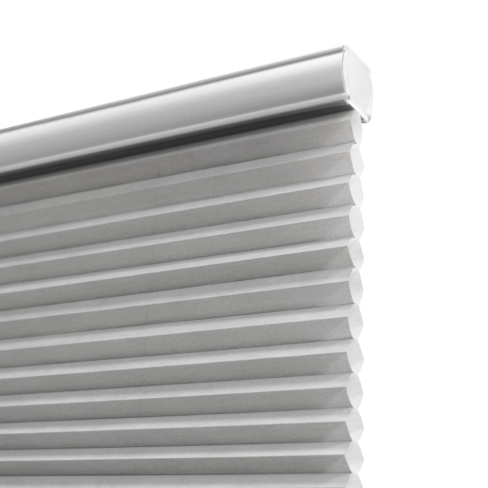 Lumi Light Filtering Cordless Cellular POSH Shades, Gray, 22" x72"