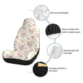 thumbnail image 6 of Yiaed Floral Print Car Seat Covers,Universal Auto Seats Protector Fits for Car,SUV Sedan,Truck,Automotive Seat Covers & Accessories-1, 6 of 9