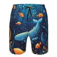 thumbnail image 3 of Fotbe Whimsical Underwater Fantasy Trajes de Baño Estampados para Hombre, Shorts de Verano de Secado Rápido, Ropa de Playa, Bañadores-Small, 3 of 6