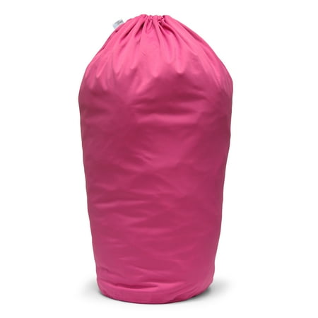 Kanga Care Seam Sealed Drawstring Reusable Diaper Pail Liner Large Barrel Shape 26" height x 51" top x 33" base | Sherbert