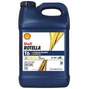 (3 pack) Shell Rotella T6 Full Synthetic 15W-40 Diesel Engine Oil, 2.5 Gallon