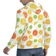 thumbnail image 6 of Lsque Colorful Lemons Pattern Casual Men's Hoodie,Hooded Sweatshirt with Kangaroo Pocket,Pullover Hoodie-X-Large, 6 of 7