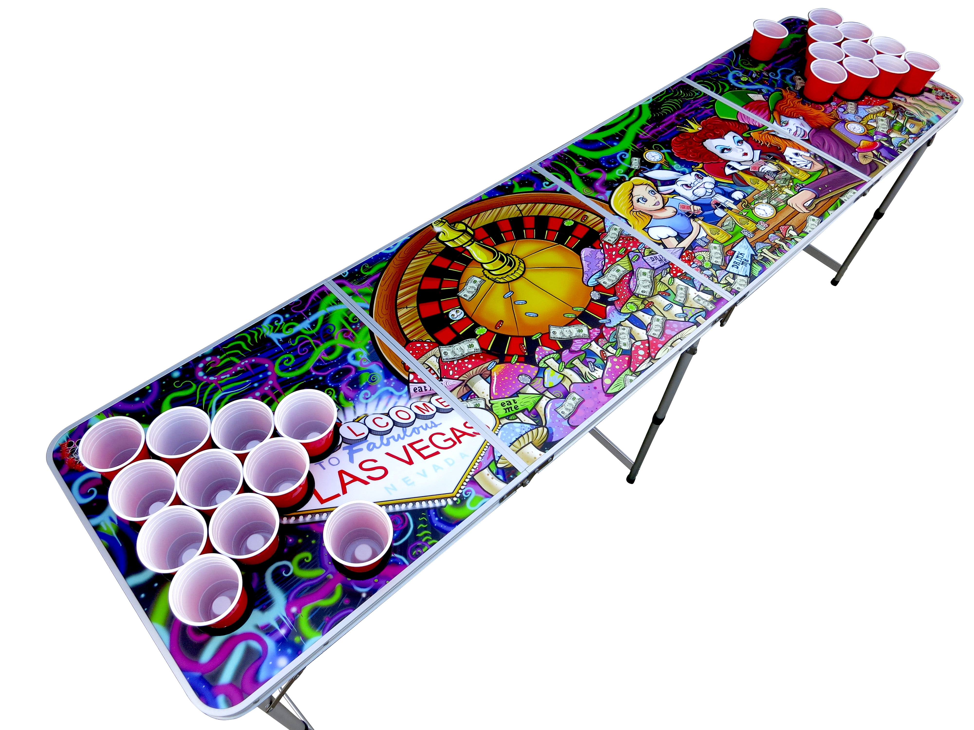 walmart beer pong float