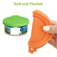 EEEkit 3pcs Pet Food Can Cover, FDA Safe BPA Free Silicone Cat Dog Can