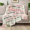 thumbnail image 2 of DAJU 34 Year Old Birthday Gifts for Women 34th Birthday Decorations for Women Bestie Wife Sister Mom Friends 34th Birthday Blanket(60*80inch), 2 of 7