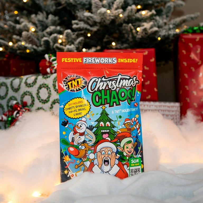 TNT Fireworks, Christmas Choas, 3- Pack, Novelty Set, Party