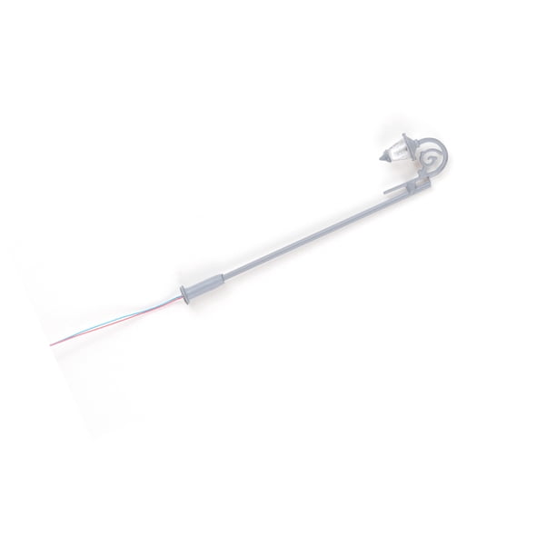 Cateissary Accesorio de luces de calle exquisita iluminación DIY adornan Mini diseño de escena modelo de farola accesorios de decoración de paisaje Artesanía Gris blanco Cateissary HA066609-05