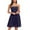 Navy Summer Dresses for Women 2023, variant on Dyegold Sundresses for Women Casual Beach - Womens Summer Dresses Off Shoulder Strapless Sleeveless High Waist Aline Swing Midi Sundress ​Flowy Swing Loose ​​Dress