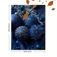 thumbnail image 3 of Blue Christmas Ornaments Canvas Art Print, Wall Decor for Living Room Bedroom Holiday Festive Seasonal Decoration, 3 of 8