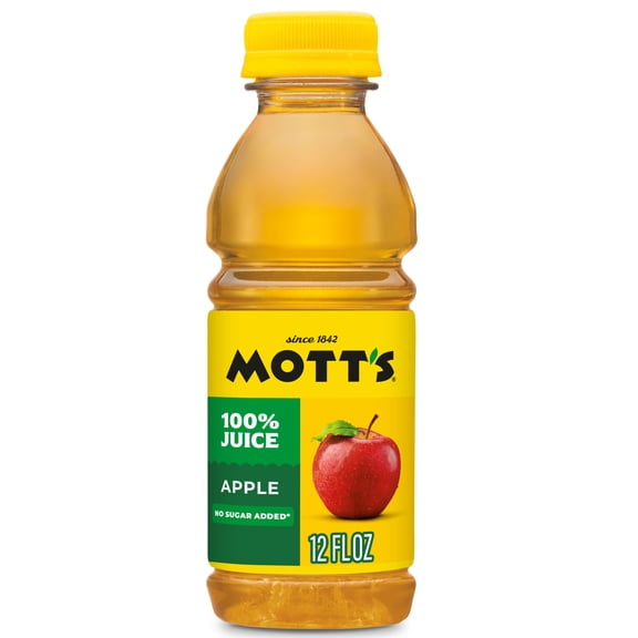 Mott's 100% Apple Juice, 12 fl oz, Bottle