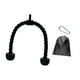 thumbnail image 2 of Bíceps tríceps tensión cuerda torcida torcer la cuerda de la cuerda sin deslizamiento de fitness práctico con clip de carabinero para el entrenamiento Asa de elevación de plástico, 2 of 8