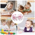 thumbnail image 4 of Conjunto de mesa y 6 sillas infantiles – Altura ajustable – Superficie tipo pizarra blanca – Patas antideslizantes – Escritorio multifuncional – Para niños de 2 a 10 años – Con caja de almacenamiento, 4 of 8