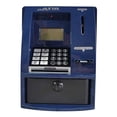 thumbnail image 4 of Hucha Cajero Automático para Niños, Hucha para Ahorro de Dinero con Tarjeta, Contraseña Y Reconocimiento, Hucha Electrónica para Niños de 3 4 5 6 7 8 azul oscuro, 4 of 8