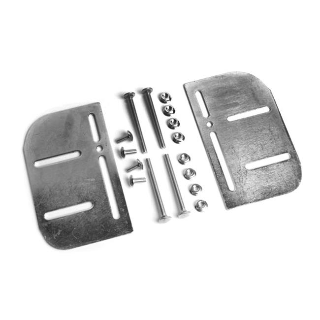 Glenwillow Home AADAPT Headboard Adapter Plates for Bed Frame