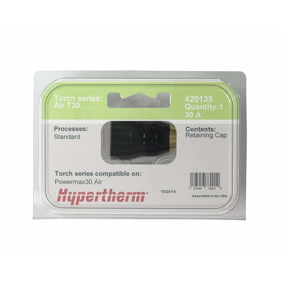 Hypertherm 420135 Retaining Cap for Powermax 30 AIR …