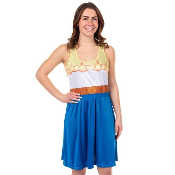 Disney Toy Story Womens' Jessie Costume Nightgown Sleep Pajama Dress