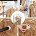 thumbnail image 3 of Bolsas colgantes de almacenamiento al vacío TAILI para ropa (3 largas, 3 cortas), 3 of 5