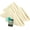 Ivory, variant on Utopia Home [24 Pack, Orange] Cloth Napkins 17x17 Inches, 100% Polyester Hemmed Edges, Washable and Reusable Ideal for Halloween, Thanksgiving, Parties, Weddings and Dinners