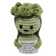thumbnail image 2 of Juguete Patata Punto Con Tarjeta Positiva Muñecas Ganchillo Inspiradoras Regalos (H), 2 of 2