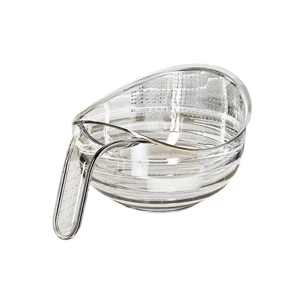 Mejor Colador de arroz - Colador de cocina multifuncional para lavar arroz, verduras y pasta con malla fina, base resistente al calor y estable