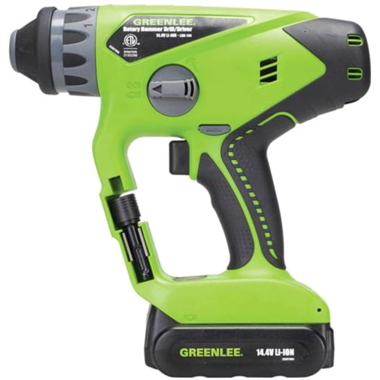 Greenlee Rotary Hammer Drill Driver Kit 14.4V