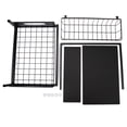 thumbnail image 1 of L Shape Under Sink Organizers 2 Tier Load Capacity 50lbs Multi Use Slide Out Cabinet Organizer for Kitchen Bathroom Black, 1 of 10