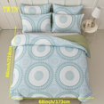 thumbnail image 4 of Juego de funda de edredón con patrón geométrico de 2/3 piezas, juego de cama de poliéster lavable suave y cómodo, para dormitorio, habitación de invitados (1 * funda de edredón + 1/2 * funda de almoha, 4 of 4