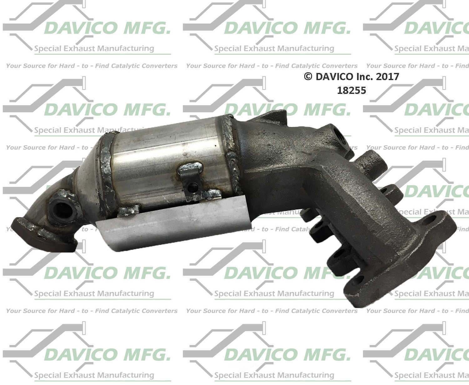 Davico Mfg Catalytic Converter P/N:18255 Fits select: 2005-2009 HYUNDAI TUCSON, 2005-2006 HYUNDAI SANTA FE