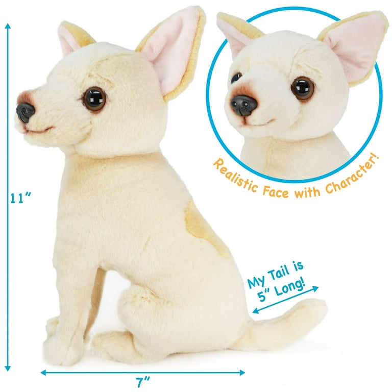 9 Realistic Chihuahua Dog Plush Toy