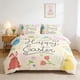 thumbnail image 5 of CaiYueKe Easter Bedding Set 3 Piece Duvet Cover and Pillowcases Cartoon Rabbit Egg Pattern Soft Microfiber Breathable Home Decor Festive Holiday Decorations for Bedroom Guest Room, 5 of 6