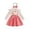 dress 288Pink182, variant on HAYIMI Girls Long Sleeve Bowknot Ribbed Dress Headbands Sets O-Neck Cozy Dresses