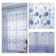 thumbnail image 4 of 1x2M decorativo hoja transparente tul gasa puerta ventana habitación cortina transparente cortina azul, 4 of 8