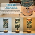 thumbnail image 3 of Touch-Control 3-Color Desk Lamp with Plug – Energy-Saving LED + 3 Simultaneous Charging Ports Ancient Painting Of Horse, 3 of 8