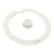 thumbnail image 2 of Tapa de olla, tapa superior, resistente al calor, multifuncional, para cocina Blanco L, 2 of 9