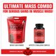 thumbnail image 5 of MuscleMeds Carnivor Mass Ganador de proteína de carne de vacuno anabólico, dulce de chocolate, 10,4 libras, marrón, 003679, 5 of 5