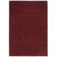 thumbnail image 2 of SAFAVIEH August Carlene Solid Plush Shag Area Rug, Burgundy, 5'3" x 7'6" - Modern Design, Burgundy, Non-Shedding & Easy Cleaning, Ultra Plush Thick Pile, Ideal for Living Room, Bedroom, 2 of 10