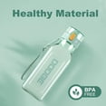thumbnail image 2 of Botella de agua deportiva XCF 700 ml a prueba de fugas sin BPA verde, 2 of 4