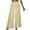 Beige, variant on Lovskoo Wide Leg Pants for Women Cotton and Linen Summer Casual Solid Color Pockets Elastic High Waisted Long Pants Pants Beige