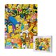 thumbnail image 1 of Rompecabezas de madera de Los Simpsons: adecuado para niños adultos, rompecabezas para niños y niñas, juguetes de juego de entretenimiento con rompecabezas., 1 of 8