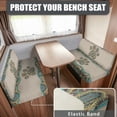 thumbnail image 2 of Yuyamidu Boho RV Dinette Cushion Covers Dog Paw Camper Cushions Covers Replacement Soft Camper Cushion Slipcover 1 Pcs Bench Cover 1 Pcs Backrest Cover, 2 of 7