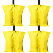 ABCCANOPY Yellow Canopy Weights Tent Sand Bags,4pcs-Pack