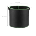 thumbnail image 3 of Grow Bags 20 Gallon Black Planter | Heavy Duty Reusable Grow Containers for Vegetable Gardening, Indoor Gardening and Outdoor Gardening | Durable Nonwoven Gardening Bag with, 3 of 6