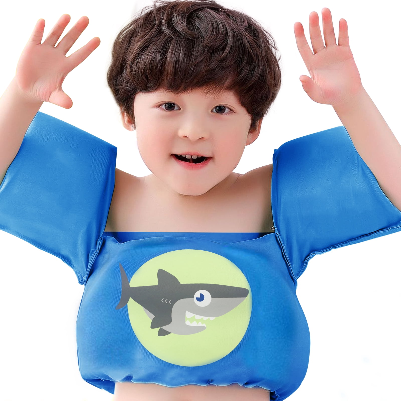 OMZER Puddle Jumper Kids Life Jacket 3050 lbs Swimmer Blue Shark