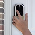 thumbnail image 5 of Cerradura de seguridad Yale con cerrojo, cerradura de puerta de entrada no conectada sin llave de níquel satinado con teclado digital y pantalla táctil para entrada de código, ‎YRD256-NR-619, 5 of 5