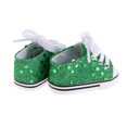 thumbnail image 4 of Zapatos De lona con lentejuelas Sunnimix para muñeca americana De 18 pulgadas regalo verde, 4 of 6