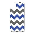 thumbnail image 3 of DistinctInk Custom SKIN / DECAL compatible with OtterBox Symmetry for iPhone 11 Pro (5.8" Screen) - Blue Grey Chevron Stripes - Chevron Stripes Pattern, 3 of 5
