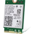 thumbnail image 1 of Intel AX200NGW Wi-Fi 6 11AX Module WiFi 2 x 2 MU-MIMO Carte Sans Fil Double Bande avec Adaptateur WiFi Interne Bluetooth 5.0, 1 of 3