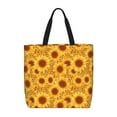 thumbnail image 1 of Easygdp Vintage Leopard Print Sunflower Bolsa Tote para Mujer, Bolso de Hombro para Trabajo, Playa, Viajes, Compras y Supermercado, 1 of 7